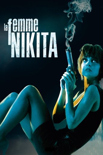 The poster features a striking image of a woman in a black dress, holding a cigarette that emits a thick plume of smoke against a dark, moody background. The cool blue tones and dramatic lighting create an intense and mysterious atmosphere, hinting at a thriller or drama with a gritty feel.