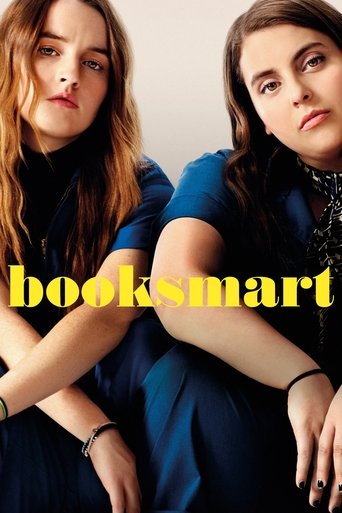 The poster features two young women with intense, serious expressions, exuding a sense of drama and intensity. The deep blue tones of their dresses create a striking contrast against the yellow text, emphasizing the film's themes of emotional depth and intellectual struggle.