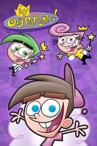 This vibrant poster features three animated characters in dynamic poses against a purple background. The characters exude energy and excitement, with bright colors like green, pink, and yellow dominating the scene. The playful and whimsical mood is enhanced by the cheerful expressions and sparkli...