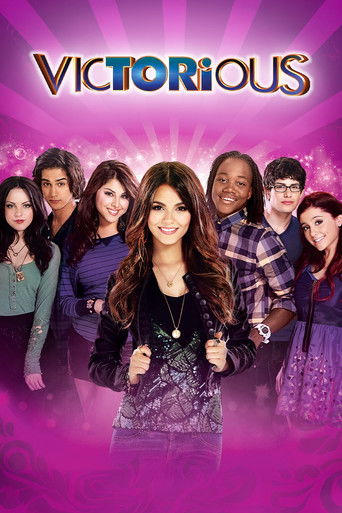 The poster features seven characters in vibrant purple and pink hues, exuding confidence and charisma. The central figure stands confidently with a glowing aura, while others stand behind her, each with unique expressions and outfits. The dynamic composition and bold colors create an energetic an...