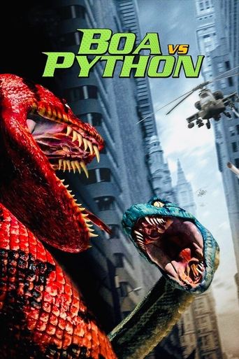 Boa vs. Python poster