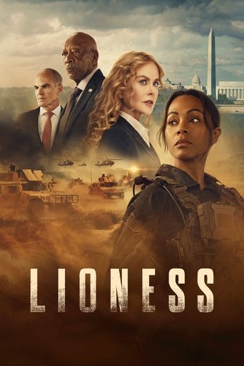 The poster features a dramatic scene with a woman in tactical gear in the foreground, while three other characters appear in the background against a backdrop of the Washington Monument. The muted earthy tones and cloudy sky evoke a serious, action-packed mood.