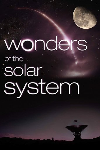 The poster features a serene night sky with a crescent moon and a glowing comet streaking across the dark expanse. Silhouetted against the stars is a distant spacecraft, evoking wonder and exploration. The deep purple hues and starry background create a mystical and awe-inspiring mood, inviting v...