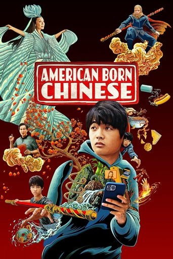 This vibrant poster features a young boy in a blue hoodie holding a smartphone, surrounded by colorful, dynamic illustrations of traditional Chinese characters and figures. The bold red and white title contrasts against a deep red background, evoking a lively, energetic mood that captures the cul...