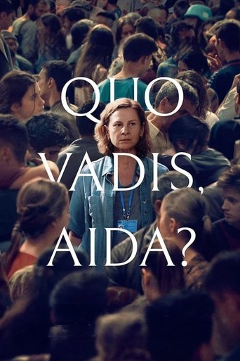 The poster features a woman in a blue jacket amidst a dense crowd of people, evoking a sense of urgency and historical drama. The muted tones and shadowy figures create an atmosphere of tension and mystery, hinting at the film's exploration of political intrigue and personal struggle.