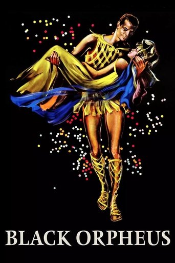 The poster features a glamorous dancer in a yellow and blue costume, exuding elegance against a black background. Colorful confetti adds a festive touch, while the bold text at the bottom emphasizes the movie's title. The overall mood is one of sophistication and theatricality.