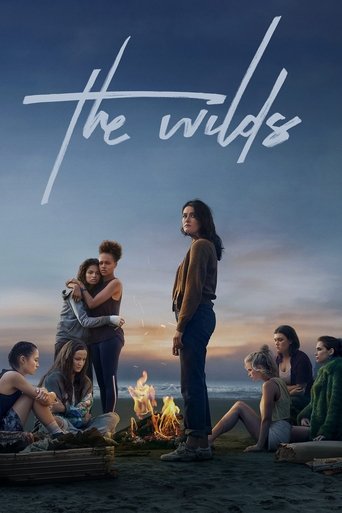This TV show poster captures a serene evening at a campfire, with people gathered around the flames in a warm, cozy atmosphere. The soft, muted colors evoke a sense of nostalgia and connection, while the handwritten title adds a personal touch. The mood is one of intimacy and shared experience, r...
