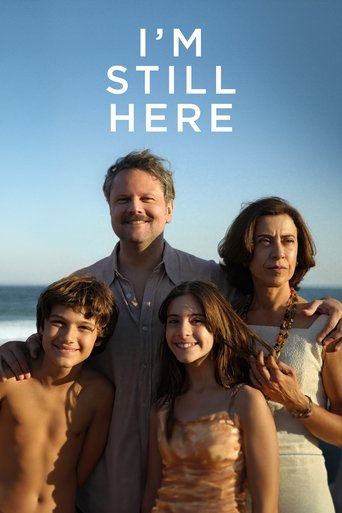 This movie poster features a family of four standing on a sunny beach, exuding warmth and connection. The soft lighting and vibrant colors evoke a nostalgic and heartfelt mood, suggesting themes of family bonds and enduring love.