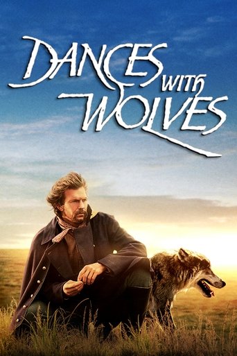 The poster features a rugged man in a dark coat, exuding a sense of resilience and determination, standing amidst a vast, golden sunset. A wolf peers over his shoulder, adding an element of wild freedom. The warm hues of the sky and grass evoke a sense of adventure and camaraderie, capturing the ...