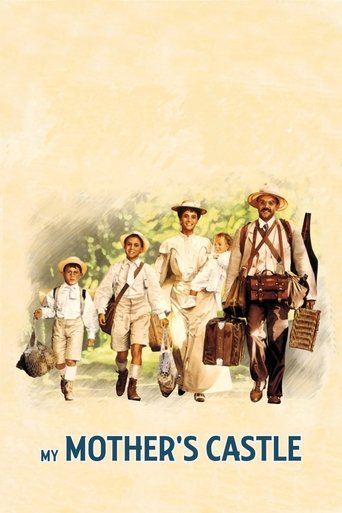 The poster features a group of travelers in early 20th-century attire, carrying luggage and hats against a warm, sunlit background. The muted earthy tones evoke a nostalgic, adventurous mood, suggesting a journey through time.