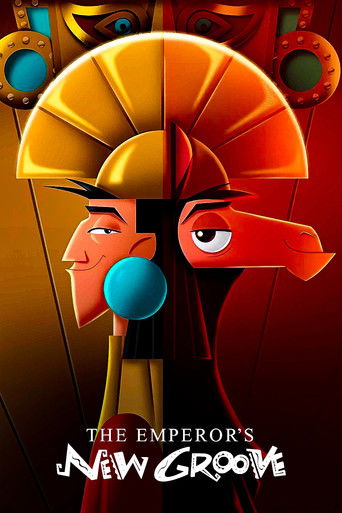 The poster features a stylized, colorful depiction of ancient Egyptian figures, including a golden-headed figure and a red-faced character, set against a warm, fiery background. The vibrant colors and dynamic composition evoke a sense of adventure and cultural intrigue, promising an entertaining ...