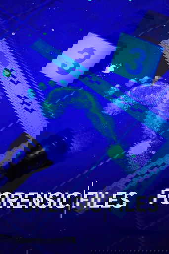 A mysterious blue-toned scene features a footprint trail and a number "3" against a grid background, evoking suspense and mystery. The dark, moody atmosphere suggests a thriller or mystery drama.