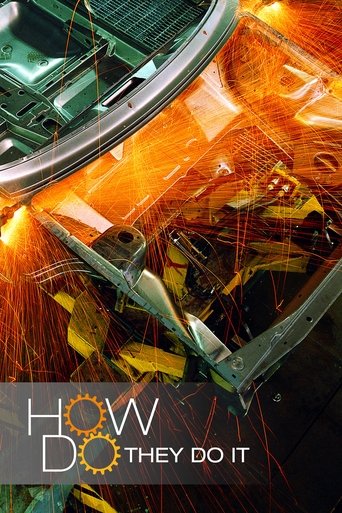 The poster features a dramatic scene of a person welding, with bright sparks flying from the intense orange and yellow light. The metallic tools and machinery gleam under the glow, emphasizing the precision and skill involved. The overall mood is one of focused energy and industrial craftsmanship.