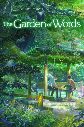 The poster depicts a serene forest scene with two people enjoying a picnic under a wooden pavilion. The lush greenery and vibrant colors create a peaceful and inviting atmosphere, evoking a sense of tranquility and connection with nature.