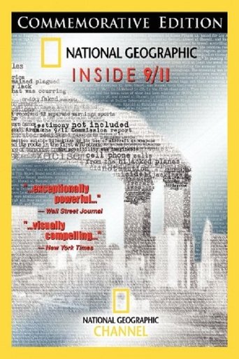 The poster features a solemn, historical image of the Empire State Building with a muted, somber color palette. The National Geographic branding is prominent, and the text "Commemorative Edition" suggests a reflective tone. The overall mood is one of historical significance and solemnity, evoking...