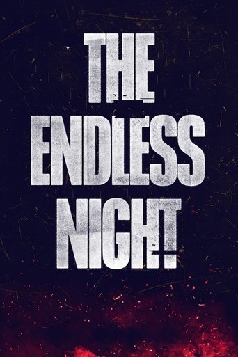 The poster features bold, distressed white text against a dark, starry background, evoking a sense of mystery and danger. The red glow at the bottom hints at an ominous atmosphere, suggesting a supernatural or thriller genre.