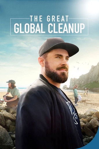 The poster features a rugged man with a beard and cap, exuding a tough, outdoorsy vibe against a backdrop of rugged terrain and soft blue sky. The muted earthy tones of the landscape contrast with the vibrant blue of the ocean, creating a visually striking composition that hints at a gritty, adve...