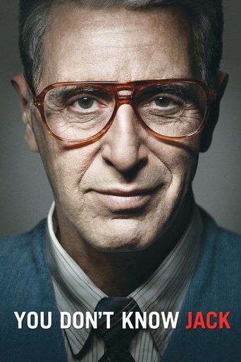 The poster features a close-up of Jack Nicholson wearing distinctive orange-rimmed glasses, exuding an air of mystery and intrigue. The muted tones of the image, combined with the bold text "YOU DON'T KNOW JACK," create a suspenseful atmosphere that hints at the film's thriller genre.