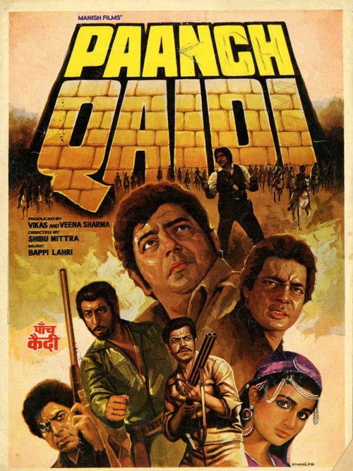 Paanch Qaidi poster