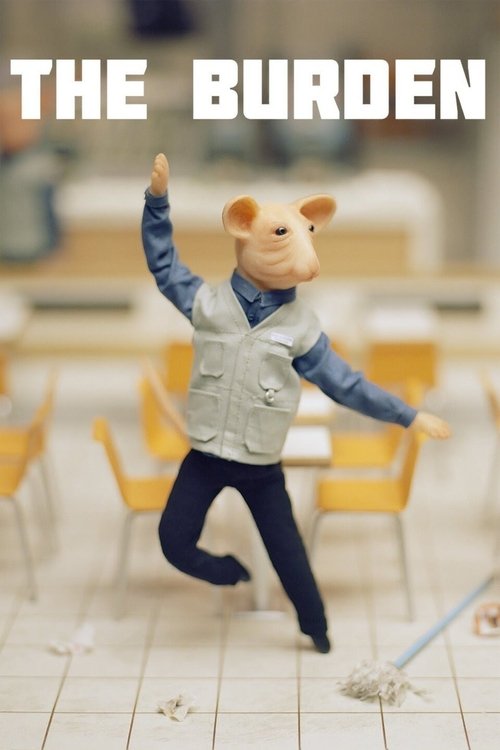 A tiny bear character dances joyfully in a brightly lit classroom, surrounded by yellow chairs and a sweeping broom. The cheerful, vibrant colors evoke a sense of fun and innocence, while the playful pose suggests a lighthearted, carefree atmosphere.