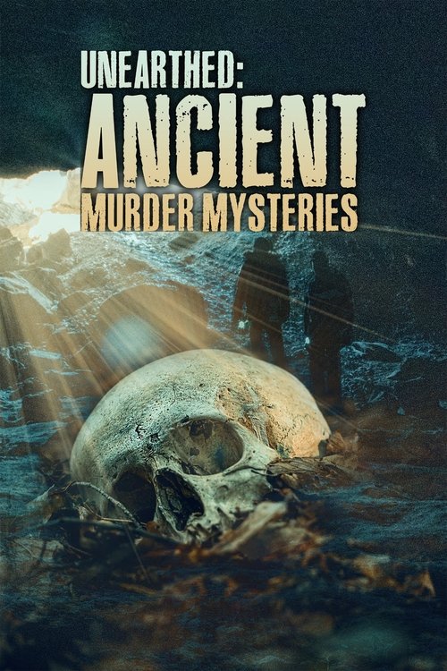 The poster features a haunting skull floating in murky water, with a mysterious figure in the background. The dark, ominous colors and eerie lighting create a suspenseful and mysterious atmosphere, suggesting a dark mystery thriller.