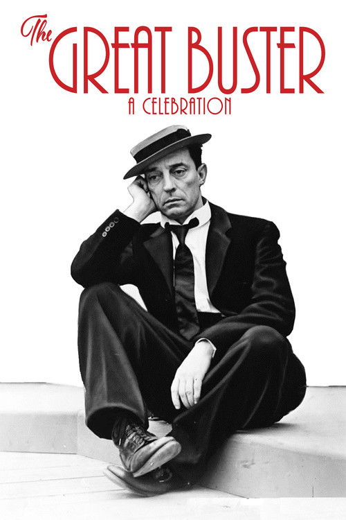 This black-and-white poster features a stylish man in a suit and hat sitting on steps, exuding a timeless elegance. The bold red title and "A Celebration" text add a vibrant touch against the monochrome background. The mood is sophisticated and nostalgic, capturing the essence of classic Hollywoo...