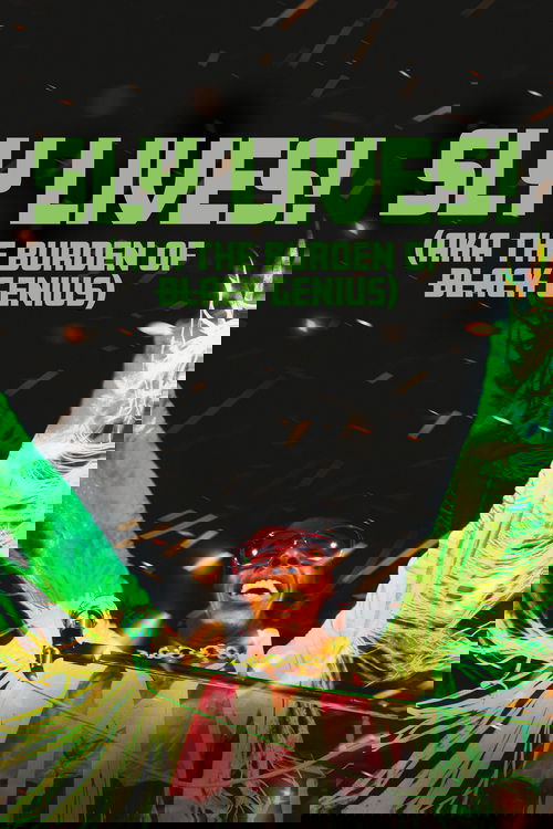 The poster features a central figure with glowing green wings, surrounded by vibrant sparks and glowing particles against a dark background. The title "SLY LIVES!" is prominently displayed in bold green letters, emphasizing the film's intense and dramatic tone.