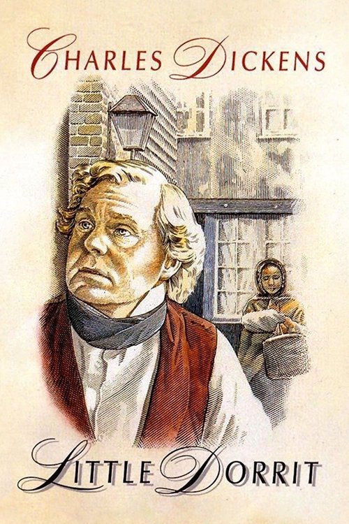 This vintage poster features a weathered portrait of Charles Dickens, exuding a sense of timeless mystery. The muted sepia tones and soft, dreamy atmosphere evoke the gothic charm of the period.