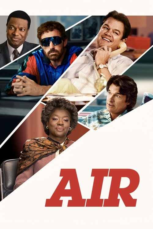 The poster features a collage of five characters in a dramatic, intersecting diagonal layout. The bold red "AIR" text anchors the bottom, while the warm tones of skin and clothing evoke a sense of tension and intrigue. The composition suggests a thriller with high stakes, capturing the essence of...