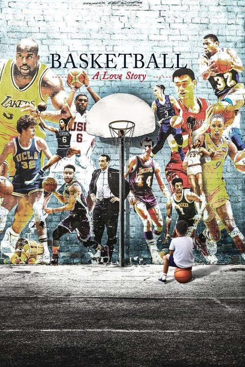 This vibrant poster captures the dynamic energy of basketball with a nostalgic, heartwarming tone. The collage features diverse players in colorful jerseys, creating a lively and energetic atmosphere. The warm lighting and detailed textures evoke a sense of nostalgia and passion for the sport.
