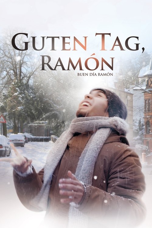 The poster features a man in winter attire against a snowy backdrop, evoking a sense of warmth and connection. The muted tones of the image, with snowflakes and muted earthy colors, create a cozy atmosphere that suggests a heartfelt and relatable story.