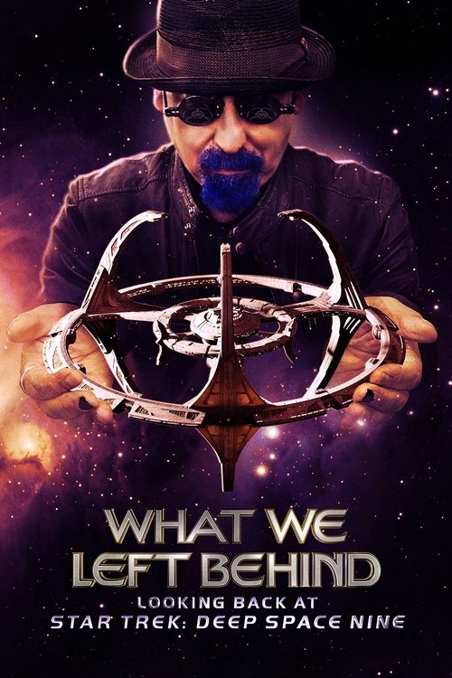The poster features a man in a black hat and sunglasses holding a glowing, metallic object against a starry background. The dark, mysterious atmosphere suggests a sci-fi thriller.