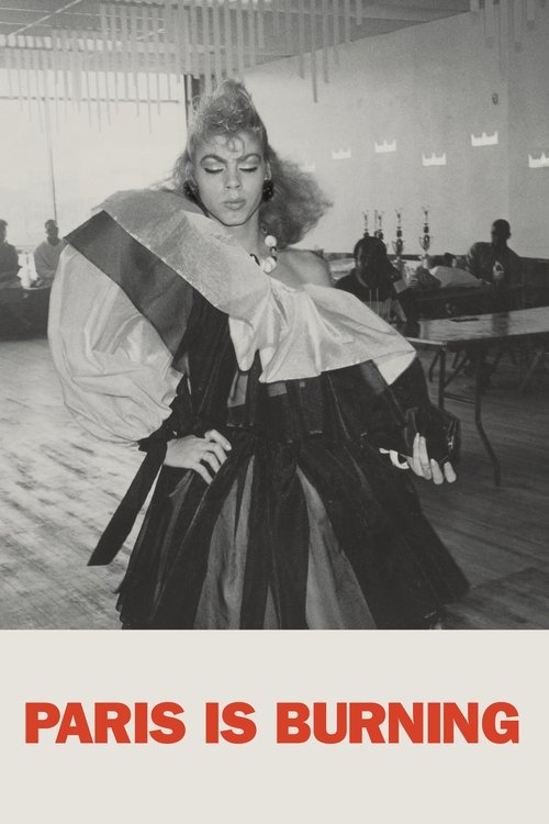 The poster features a striking black-and-white photograph of a woman in a dramatic pose, surrounded by blurred figures in what appears to be an indoor setting. The bold red text at the bottom emphasizes the film's title. The mood is intense and mysterious, capturing the essence of a noir drama.