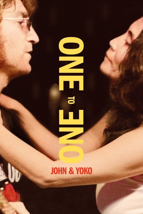 The poster features a close-up of two people embracing warmly, with one person's face partially visible and the other's face turned toward them. The title "ONE TO ONE" is prominently displayed in bold yellow letters against a dark background, creating a striking contrast. The overall mood is inti...