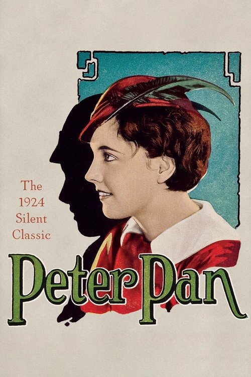 This vintage poster features a young woman in a red hat and white collar, with a shadowed figure behind her. The teal background and green title create a nostalgic, dreamy atmosphere.