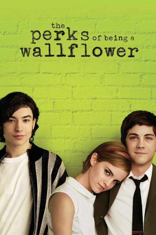 The poster features three young men against a vibrant lime green brick wall, exuding youthful energy and camaraderie. The warm tones and casual poses evoke a nostalgic, relatable mood that captures the essence of teenage friendship and growth.