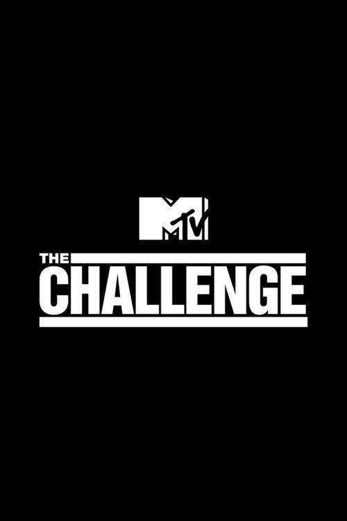 The black-and-white poster features bold white text and the iconic MTV logo, evoking a gritty, competitive atmosphere.