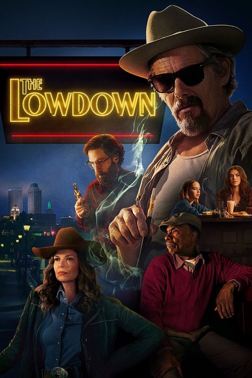 This TV show poster features a cowboy in sunglasses and a hat, surrounded by other characters in a dramatic, moody atmosphere. The warm yellow and dark tones create a gritty, adventurous feel, suggesting a western genre with intense action and camaraderie.