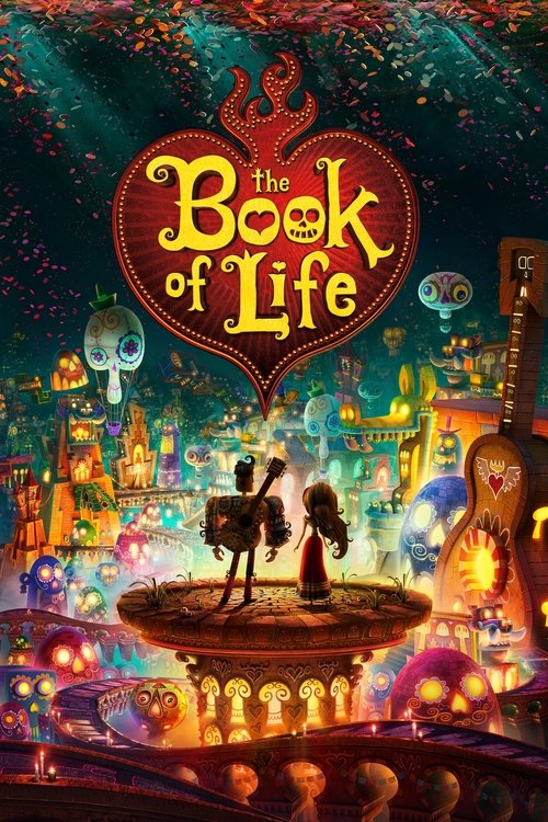 The poster features a whimsical, magical cityscape with glowing lights and fantastical architecture. Two figures stand on a circular platform, surrounded by floating lanterns and glowing orbs. The warm, dreamy colors evoke a sense of wonder and adventure, capturing the enchanting atmosphere of "T...