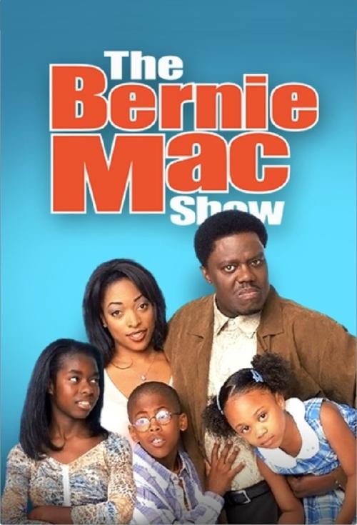 The poster features a family of four—Bernie Mac, his wife, and two daughters—standing against a vibrant blue background. The warm tones of their clothing contrast with the cool blue backdrop, creating a balanced and inviting atmosphere. The image conveys a sense of warmth and familial connection,...