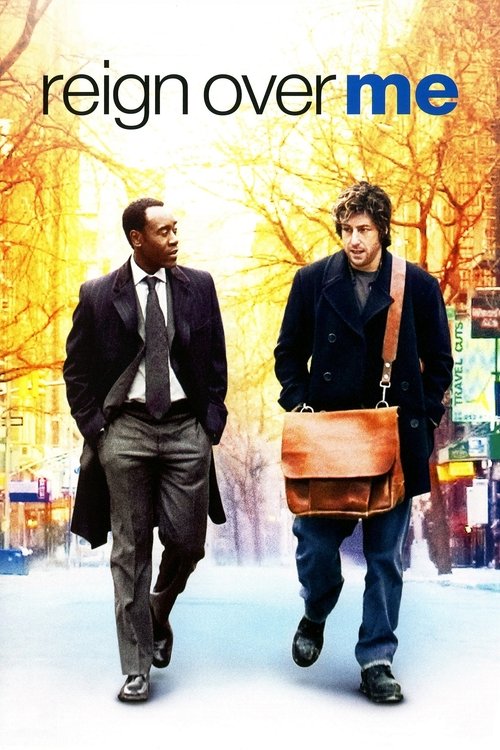 The poster features two men walking side by side against a vibrant, sunlit backdrop of trees and buildings. The man on the left wears a dark suit and tie, while the man on the right sports a blazer and jeans, carrying a brown bag. The warm, golden hues of the background evoke a sense of optimism ...