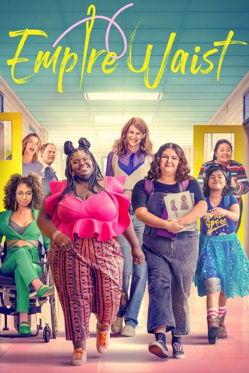 The poster features a vibrant group of diverse women in colorful outfits, exuding confidence and energy. The warm lighting and cheerful colors create a lively and welcoming atmosphere, reflecting the film's themes of empowerment and community.