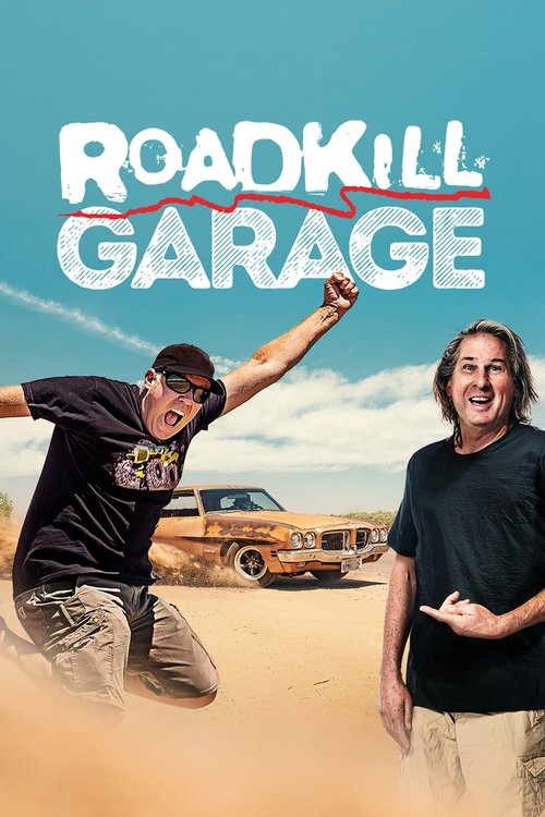 The poster features two men in a desert setting, one pointing dramatically while the other smiles. The warm desert colors and bright sky create a vibrant, energetic mood, hinting at the gritty, adventurous spirit of the show.