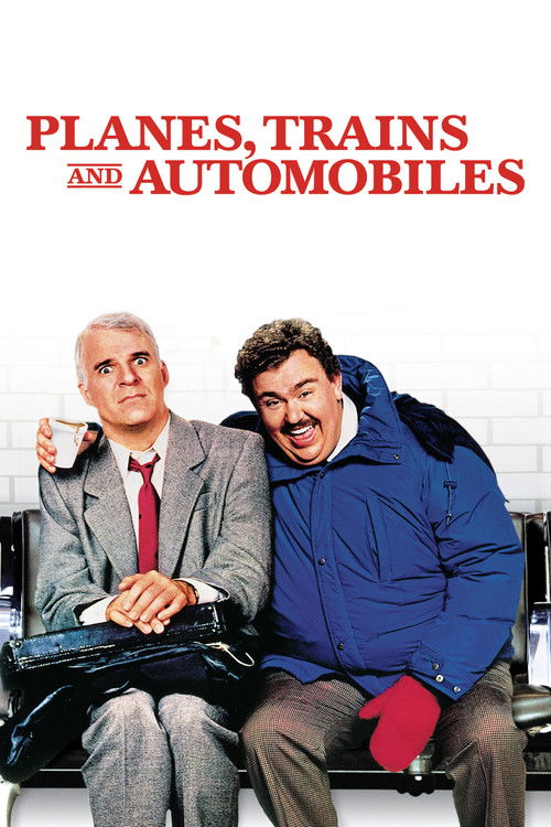 The poster features two men in a humorous, comedic mood. One man in a gray suit holds a cigar, while the other in a blue jacket laughs heartily. The bold red text at the top suggests a classic comedy.