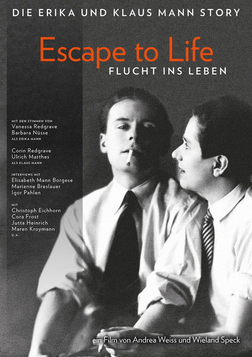 Escape to Life: The Erika and Klaus Mann Story poster