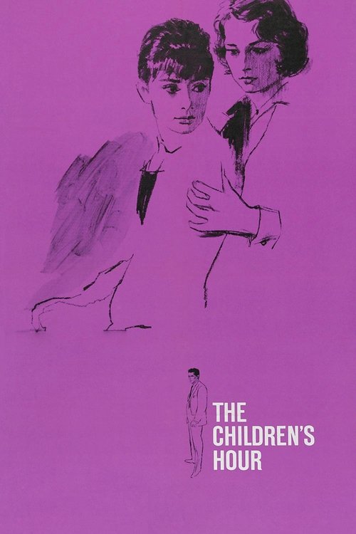 The poster features two young figures in a stylized, sketch-like illustration against a vibrant purple background. The mood is nostalgic and slightly melancholic, evoking a sense of childhood wonder and innocence.