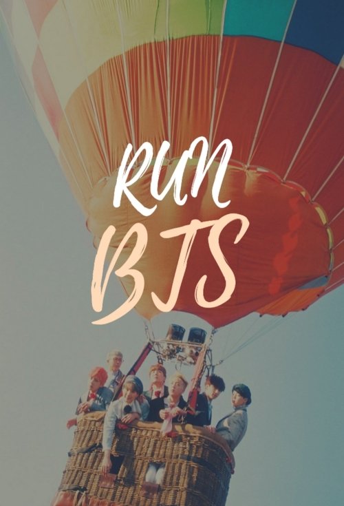 This vibrant poster captures the essence of "Run BTS!" with a joyful, energetic atmosphere. The image features a crowd of energetic fans in a colorful hot air balloon, symbolizing the band's passion and unity. The warm, inviting colors and the sense of movement evoke a sense of excitement and com...