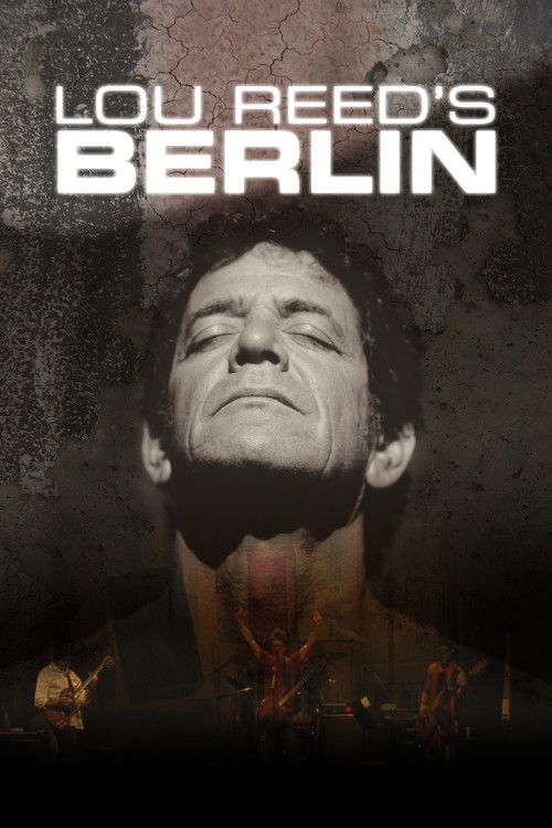This dark, gritty poster features a close-up of Lou Reed's face against a textured, sepia-toned background. The muted, earthy tones evoke a somber, melancholic mood, while the bold title and his intense expression convey a sense of raw, rebellious energy.