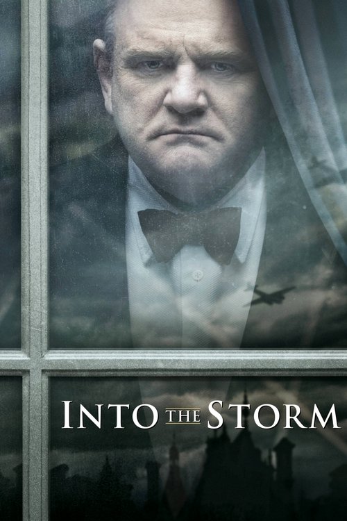 The poster features a somber, moody image of a man in a bow tie, framed through a window with a dark, ominous atmosphere. The muted colors and shadowy background evoke a sense of foreboding and mystery, suggesting a thriller or horror genre.