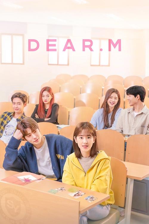 In a bright classroom, six students sit at desks, each with a unique color scheme and expression. The warm lighting and cheerful atmosphere create a friendly, approachable mood, reflecting the show's playful and relatable tone.